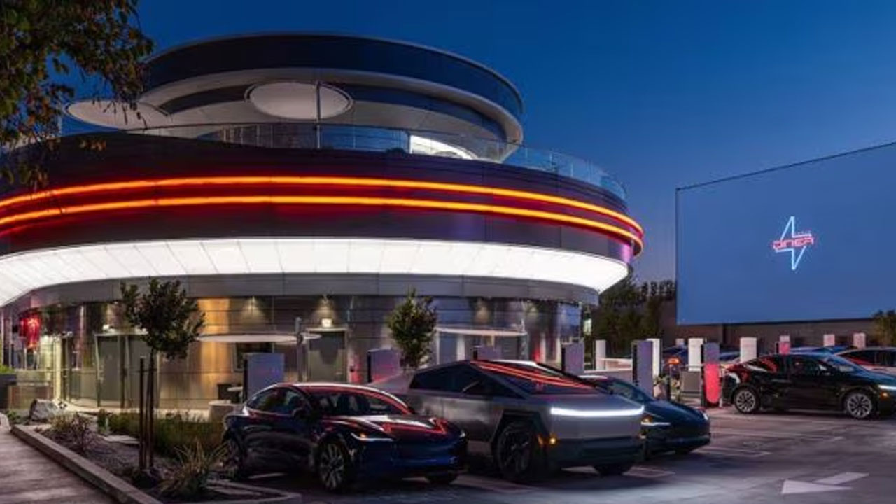 Elon Musk Opens Tesla Diner in Los Angeles: A Retro-Futuristic Drive-In Experience